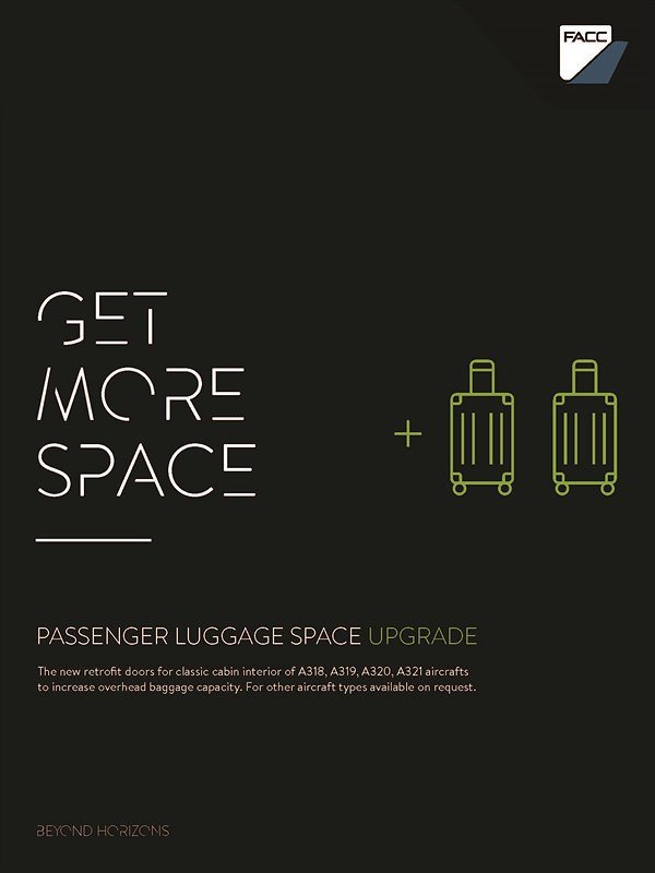 Flyer Passenger Luggage Space Upgrade