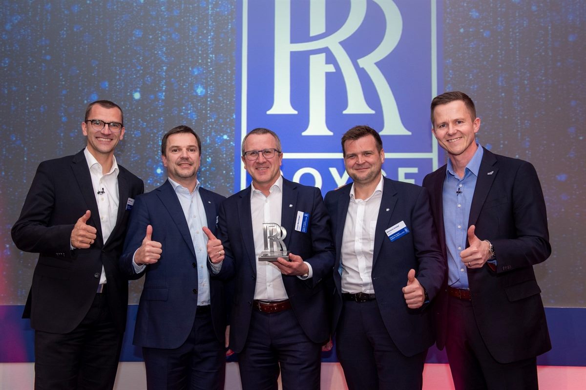Rolls-Royce „Best Practice Award“ 