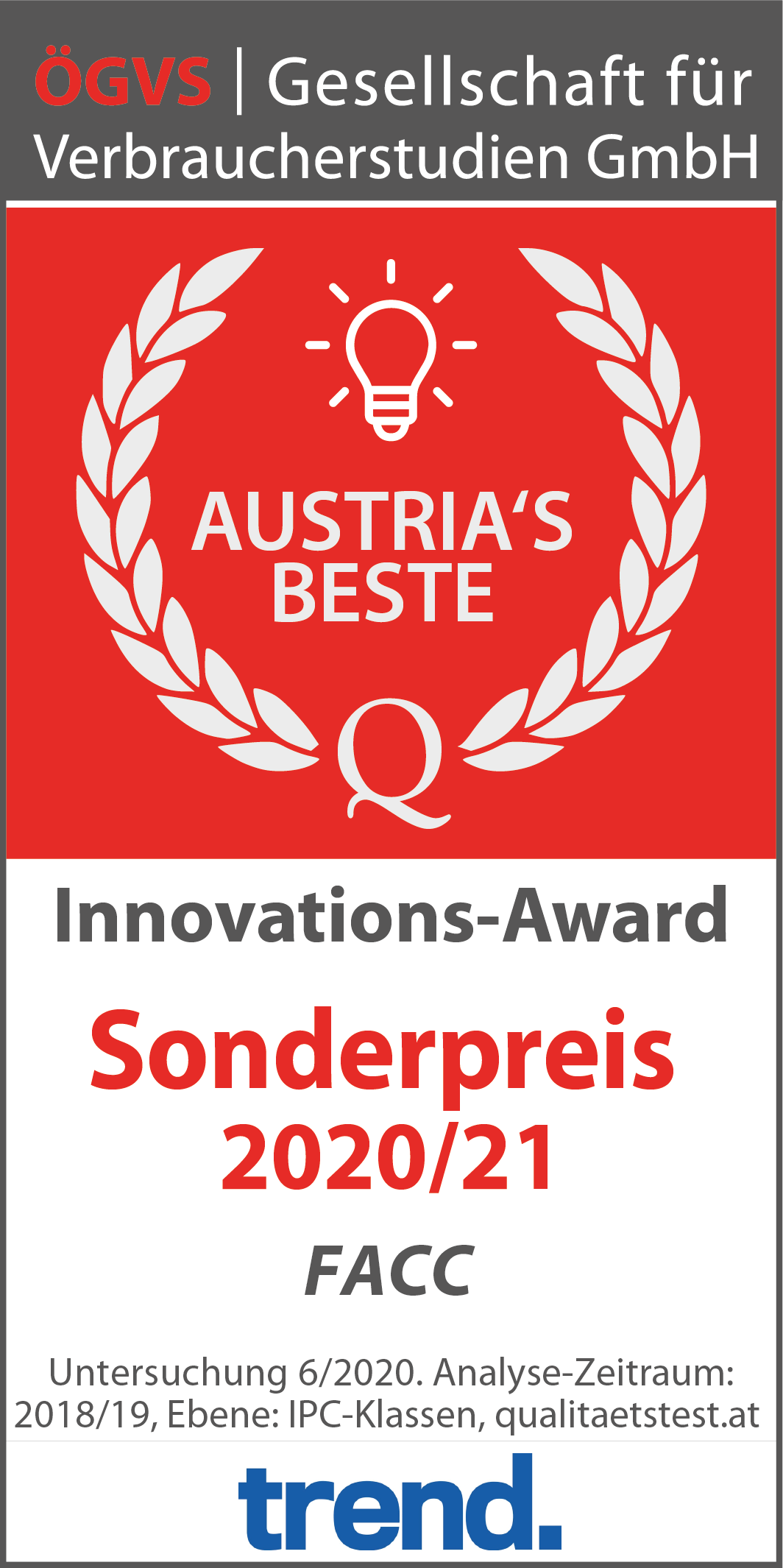 Innovations-Award ÖGVStrend.