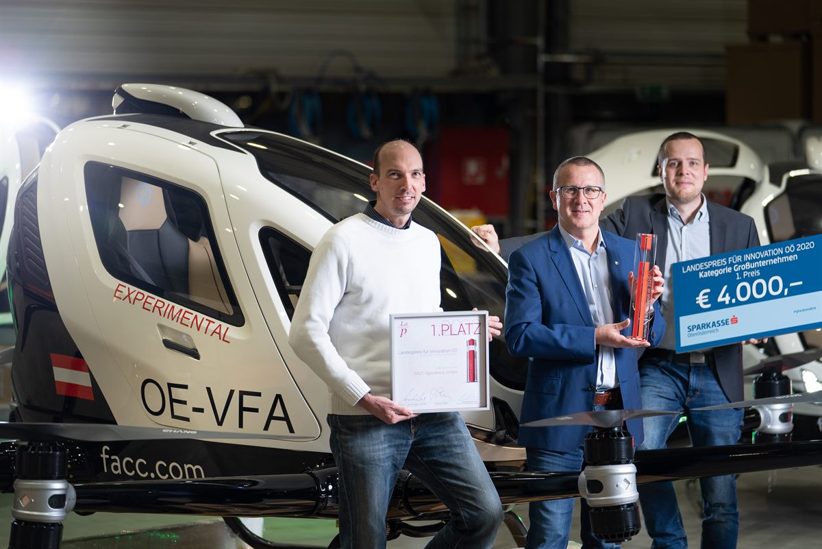 Innovation Prize FACC on 1st place
