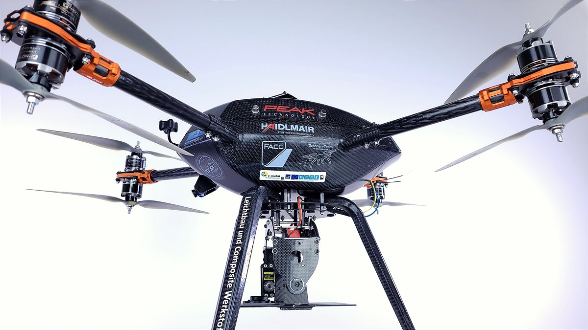 Lightweight camera drone