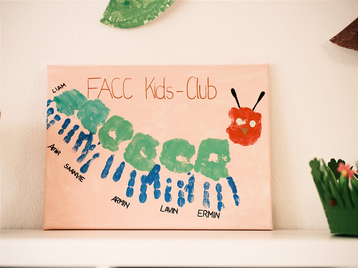 Summer party at the FACC Kids Club