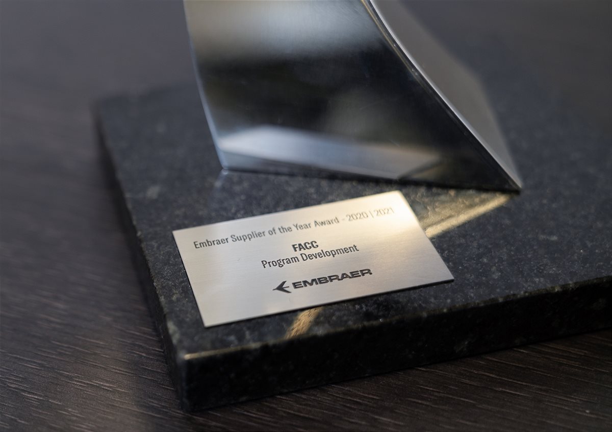 Embraer Best Supplier Award