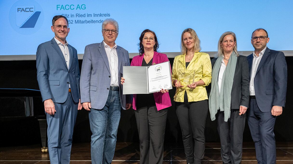 FACC awarded for Workplace Health Promotion