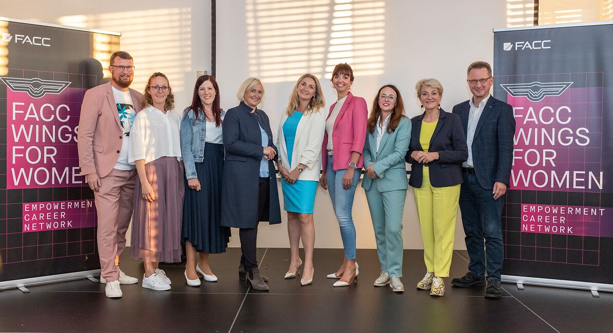 Last week, the kickoff event for the womens network FACC Wings for Women was held. This is an important step for equal opportunities and diversity.