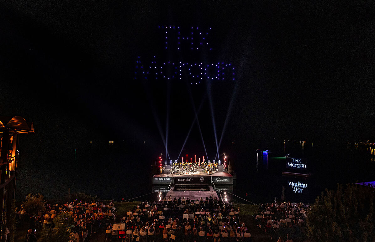 Ein Highlight des hochkarätig besetzten Events war auch eine Performance von Morgan Freeman’s Konzertreihe „The Symphonic Blues Experience“