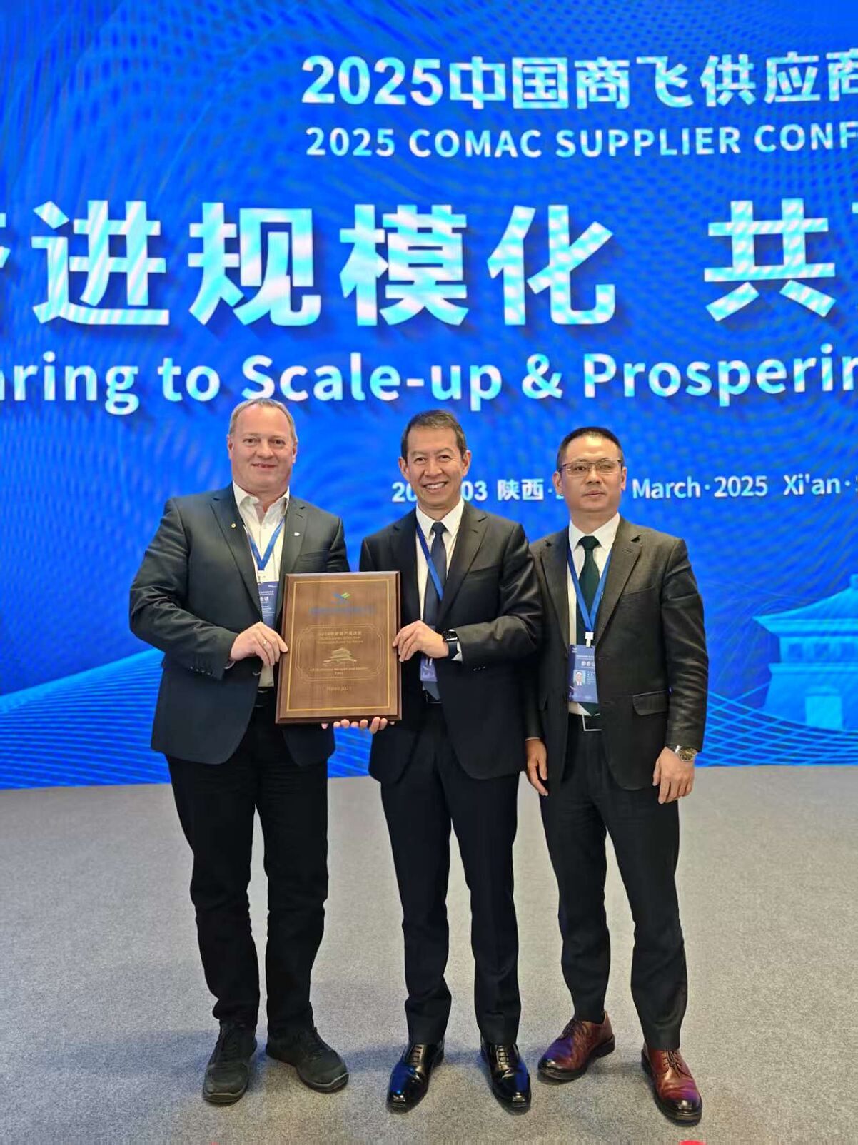 FACC mit COMAC Supplier of the Year Award ausgezeichnet